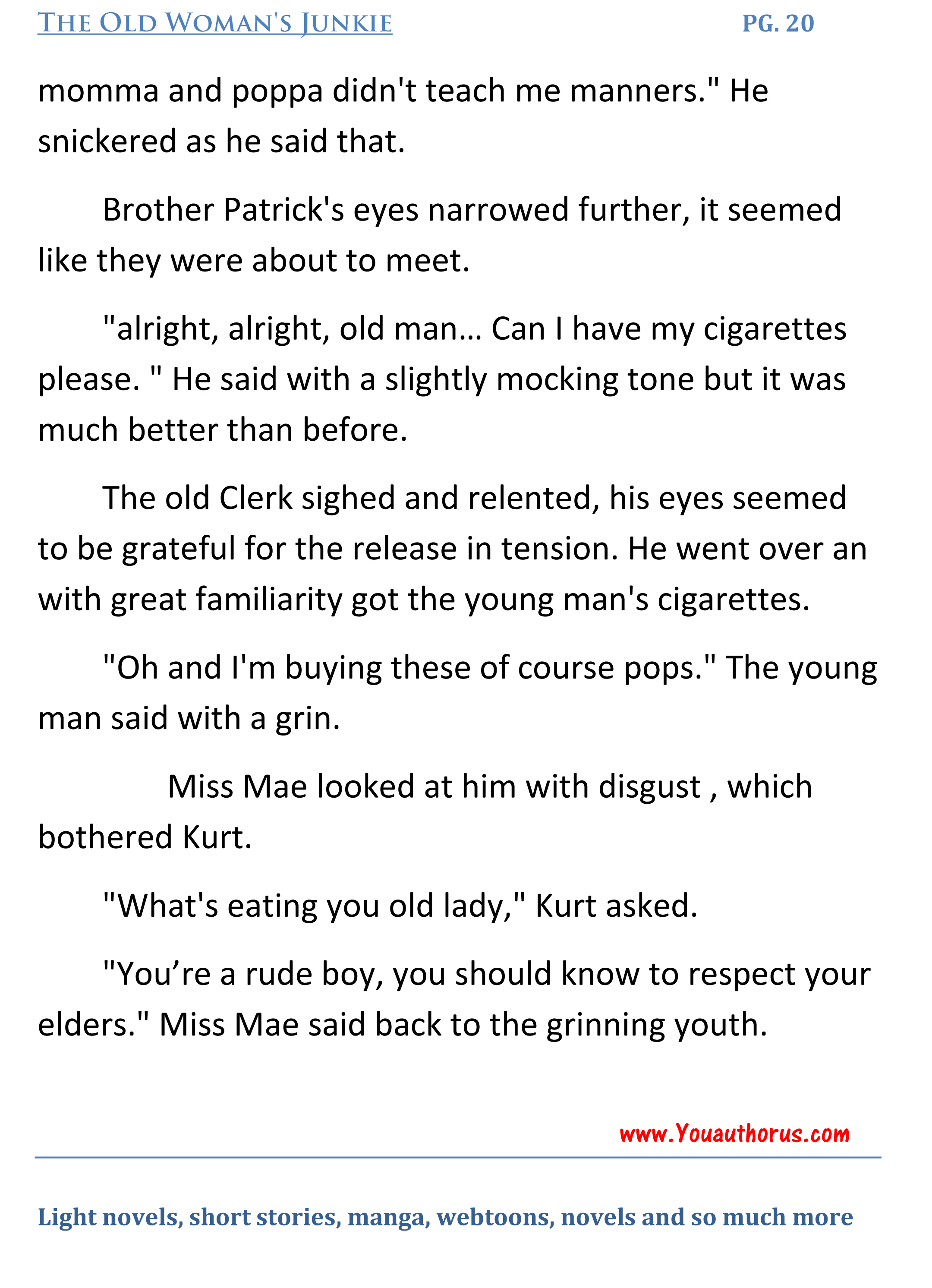The Old Woman's Junkie(publishing 1)-20 copy
