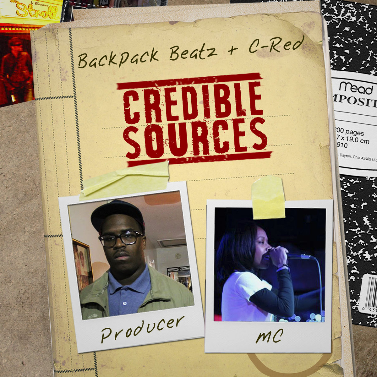 Backpack C-Red Credible Sources Album Art