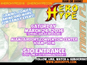 Hero Hype Comic con 2016 promo 2   